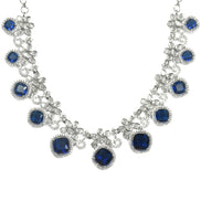 Crystal Red Charm Necklace - Opal Touch