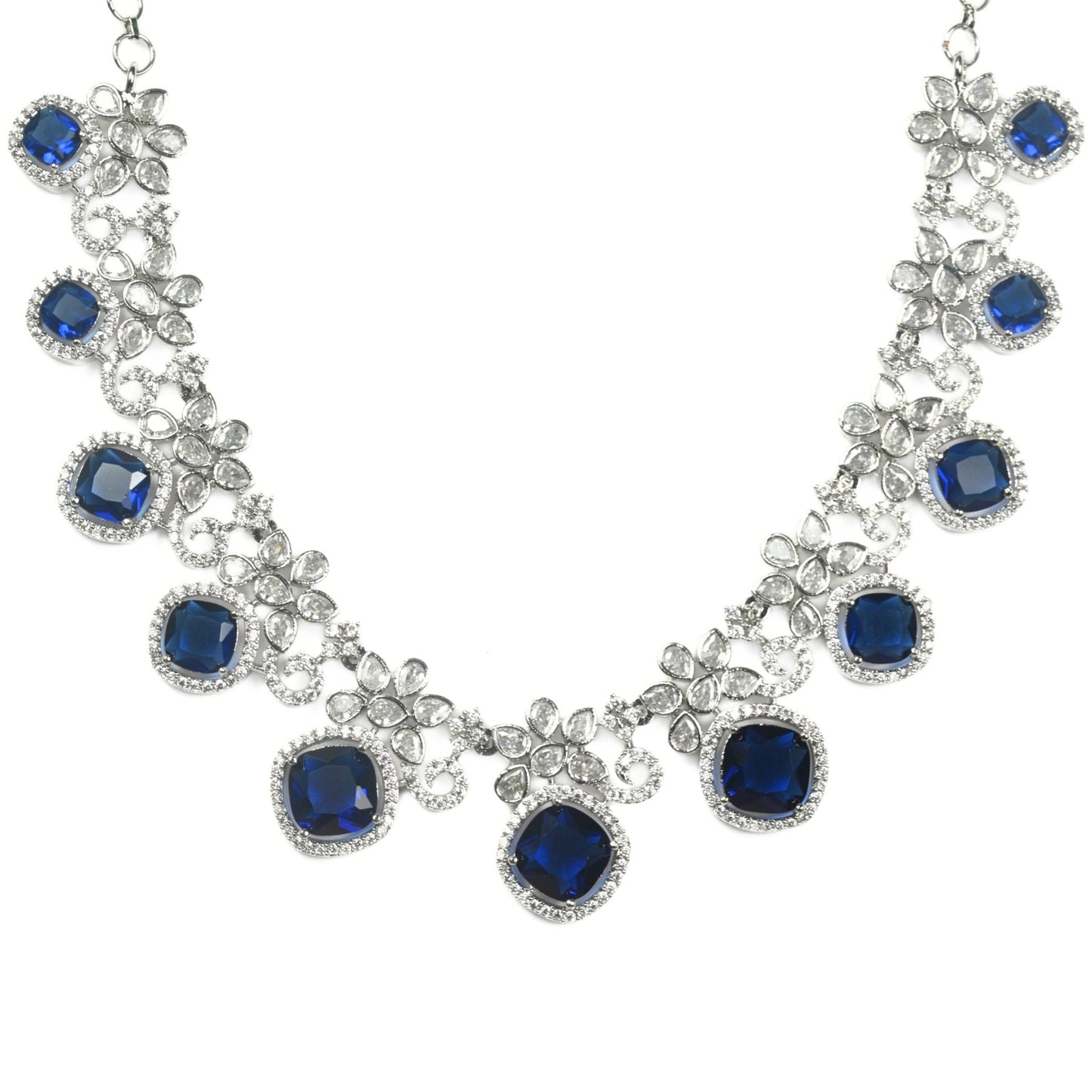 Crystal Red Charm Necklace - Opal Touch