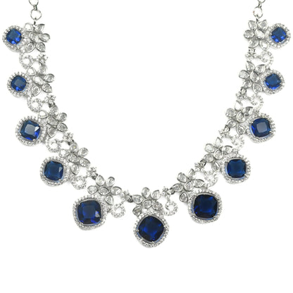 Crystal Red Charm Necklace - Opal Touch