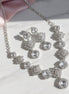 Crystal Red Elegance Necklace - Opal Touch