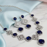 Crystal Red Elegance Necklace - Opal Touch