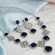Crystal Red Elegance Necklace - Opal Touch