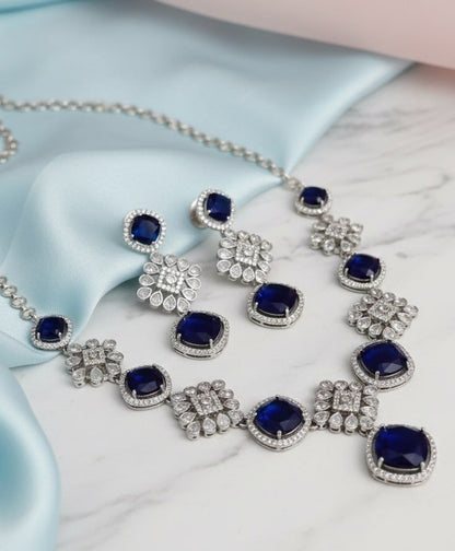 Crystal Red Elegance Necklace - Opal Touch