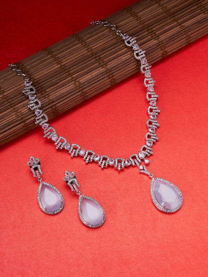Opal Touch - Crystal Serenity Necklace - Necklace