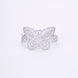 Opal Touch - Cubic Zirconia Butterfly Bracelet - Bracelet