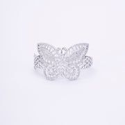 Opal Touch - Cubic Zirconia Butterfly Bracelet - Bracelet