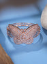 Cubic Zirconia Butterfly Bracelet - Opal Touch