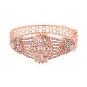 Cubic Zirconia Kada Bracelet - Opal Touch