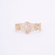 Opal Touch - Cubic Zirconia Kada Bracelet - Bracelet