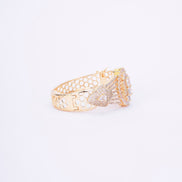 Opal Touch - Cubic Zirconia Kada Bracelet - Bracelet