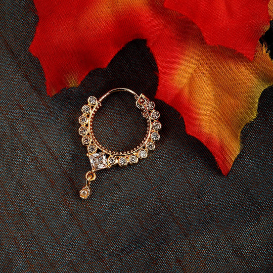 Opal Touch - CZ Infinity Nose Pin - Nose pin