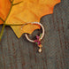Opal Touch - CZ Triple Tone Nose Pin - Nose pin