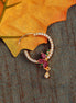 Opal Touch - CZ Triple Tone Nose Pin - Nose pin