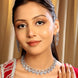 Dainty AD Stone Necklace and Earrings Set - Opal Touch