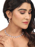 Opal Touch - Dainty Heart Necklace -