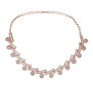 Opal Touch - Dainty Heart Necklace -