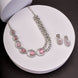 Necklace - Daisy Royale Rhodium Necklace - Opal Touch
