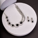 Necklace - Daisy Royale Rhodium Necklace - Opal Touch