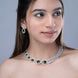 Necklace - Daisy Royale Rhodium Necklace - Opal Touch