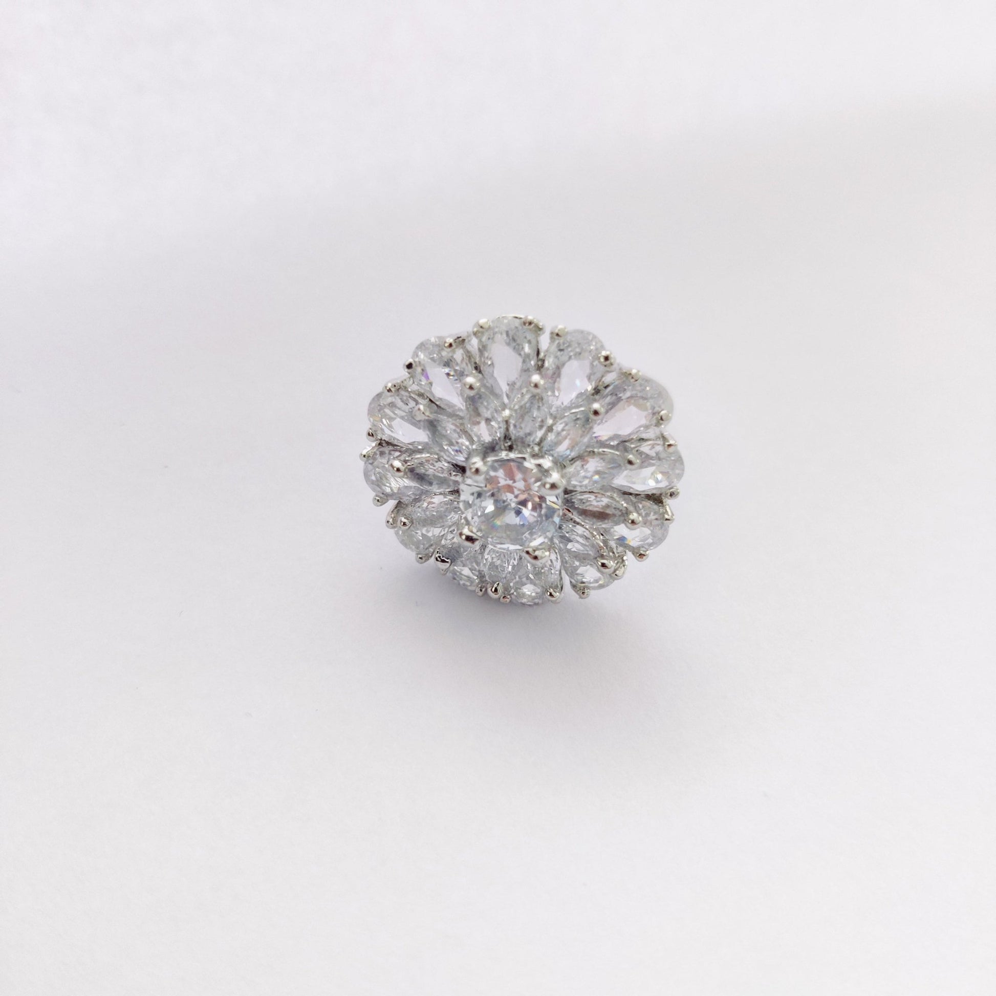 Opal Touch - Dazzling Dream Rhodium Ring - Ring