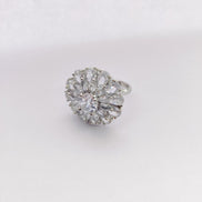 Opal Touch - Dazzling Dream Rhodium Ring - Ring