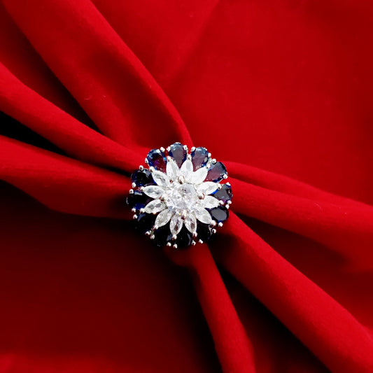 Opal Touch - Dazzling Dream Rhodium Ring - Ring