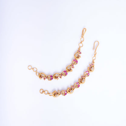 Opal Touch - Dazzling Ear Chain - Ear chain (Matil)