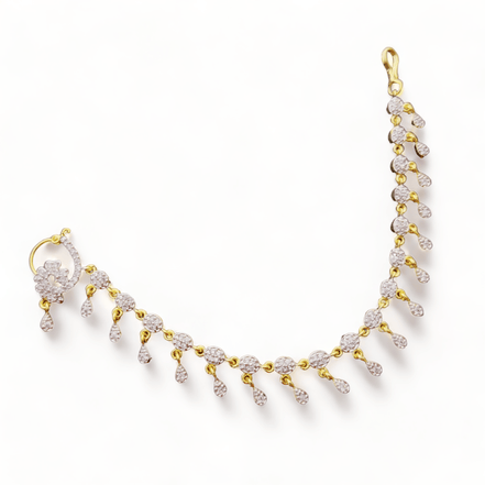 Opal Touch - Dazzling Gemstone Nose Pin - Nose Pin