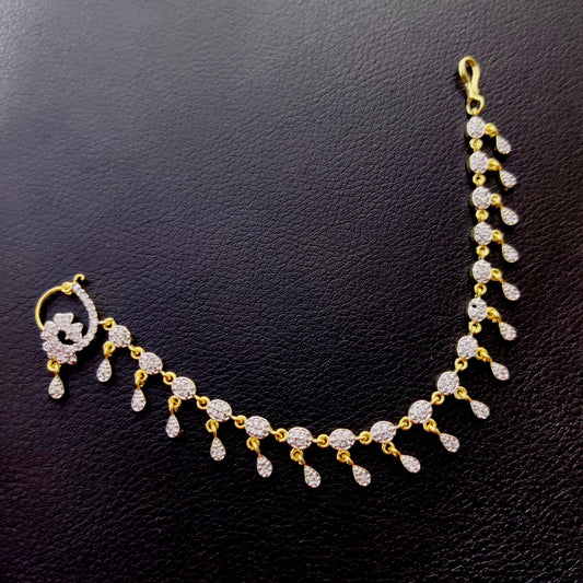 Opal Touch - Dazzling Gemstone Nose Pin - Nose Pin