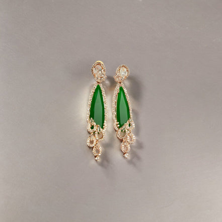 Earrings - Dazzling Twilight Drops Earrings - Opal Touch