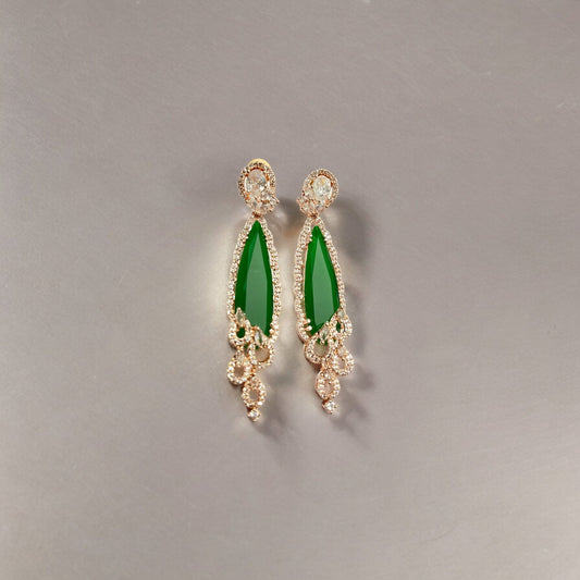 Earrings - Dazzling Twilight Drops Earrings - Opal Touch