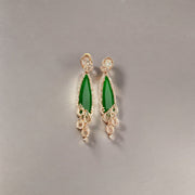 Earrings - Dazzling Twilight Drops Earrings - Opal Touch