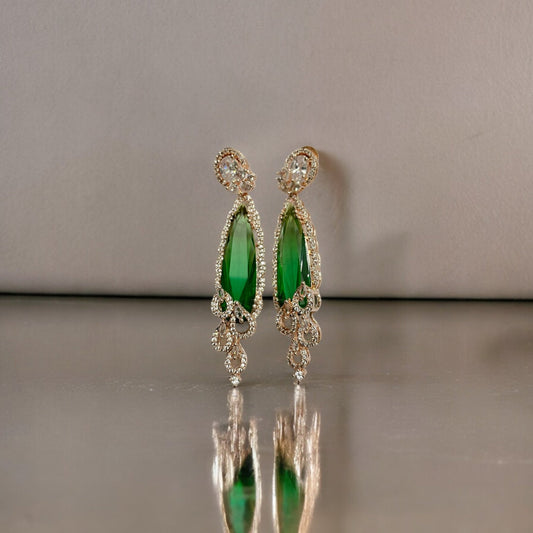 Earrings - Dazzling Twilight Drops Earrings - Opal Touch