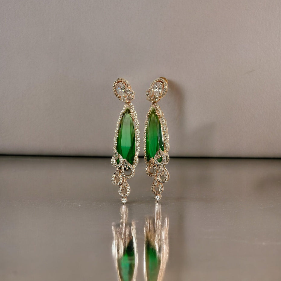 Earrings - Dazzling Twilight Drops Earrings - Opal Touch