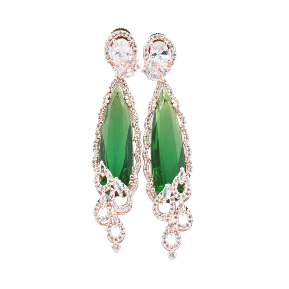 Earrings - Dazzling Twilight Drops Earrings - Opal Touch