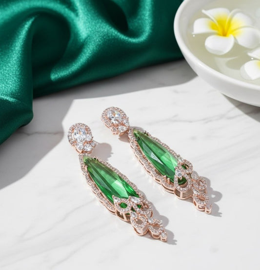 Dazzling Twilight Drops Earrings - Opal Touch