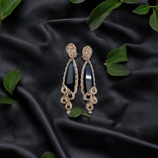 Earrings - Dazzling Twilight Drops Earrings - Opal Touch