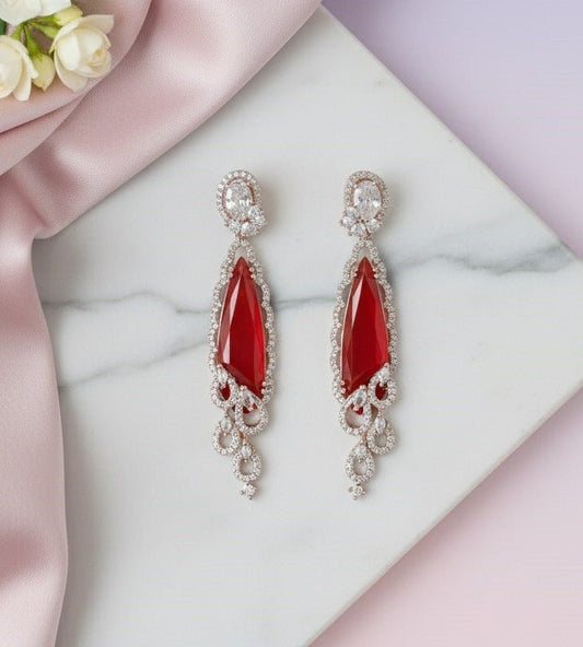 Dazzling Twilight Drops Earrings - Opal Touch