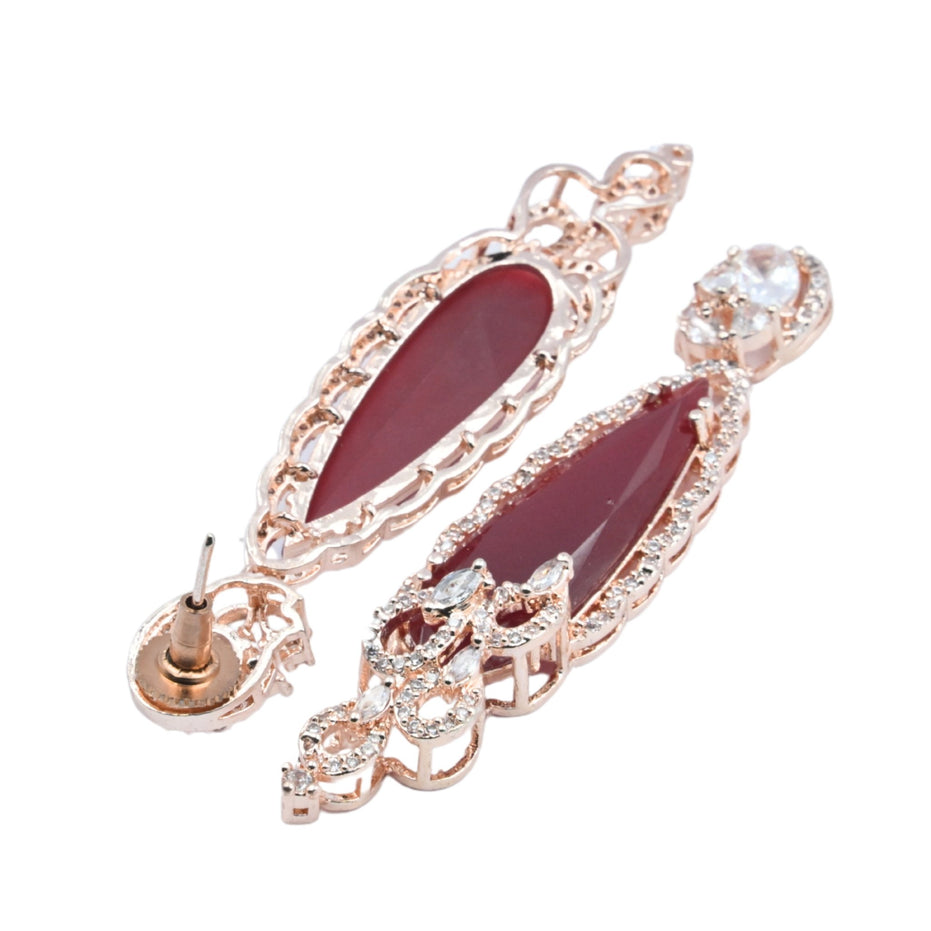 Earrings - Dazzling Twilight Drops Earrings - Opal Touch