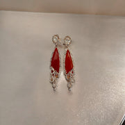 Earrings - Dazzling Twilight Drops Earrings - Opal Touch