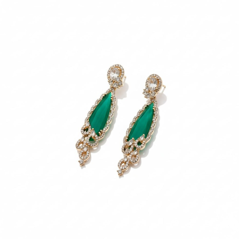 Dazzling Twilight Drops Earrings - Opal Touch