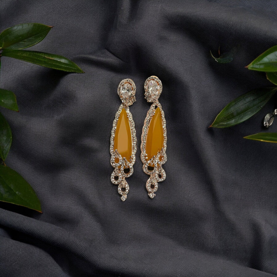 Earrings - Dazzling Twilight Drops Earrings - Opal Touch
