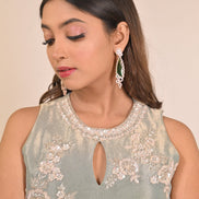 Earrings - Dazzling Twilight Drops Earrings - Opal Touch