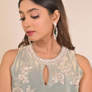 Earrings - Dazzling Twilight Drops Earrings - Opal Touch