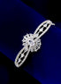 Opal Touch - Dazzling White Rhodium Bracelet - Bracelets