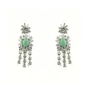 Delicate Rhodium Necklace - Opal Touch