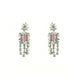 Delicate Rhodium Necklace - Opal Touch