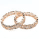 Designer Polki Rose Gold Bangles (Pack of 2) - Opal Touch