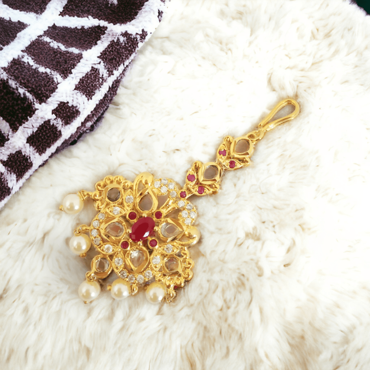 Opal Touch - Diamond Spark Red-White Tika - Tika