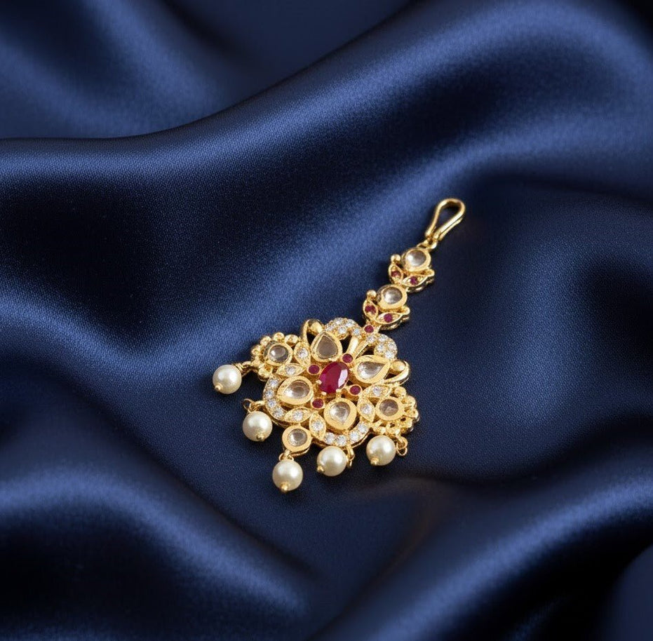 Diamond Spark Red - White Tika - Opal Touch